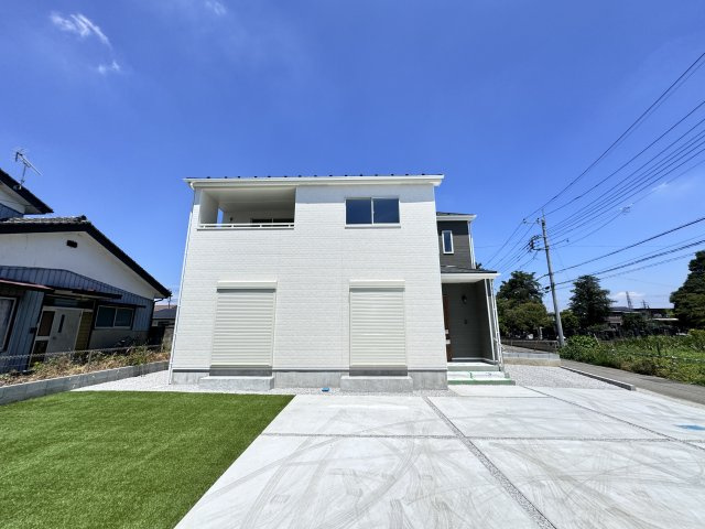 新築　高崎市倉賀野町8期　Heartful　Town　1号棟の外観|現地写真　高崎市倉賀野町8期　Heartful　Town　1号棟