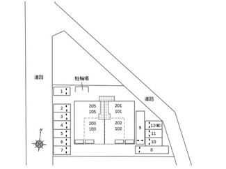 【駐車場】