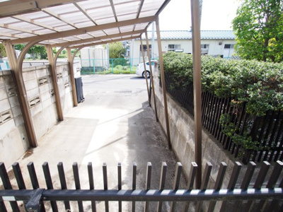 【駐車場】 | 飯坂町平野字田下 | お家側から見た駐車場です◎