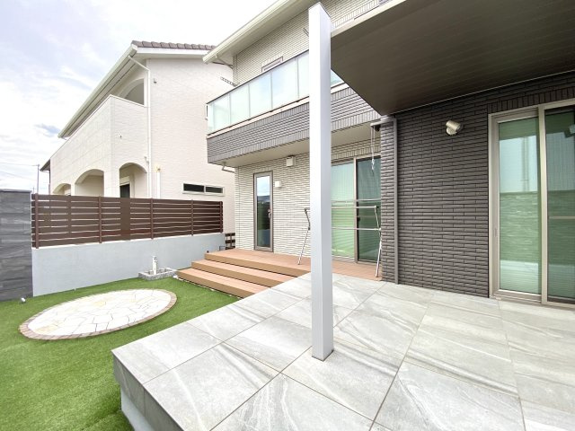 中古住宅　小瀬長池町の庭