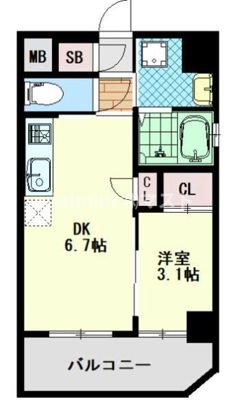 ネクストステージ本町の間取り