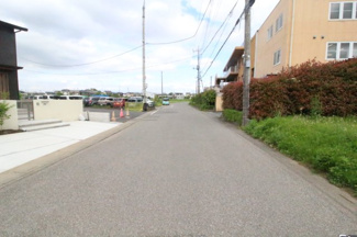 【前面道路含む現地写真】 | 川越市南田島　建築条件なし売地　東武東上線『新河岸駅』徒歩22分　【牛子小学区】