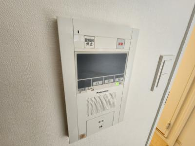 サンフローラ三条大宮のセキュリティ|インターホン