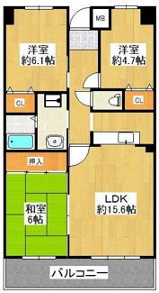 【間取り】 | プレジュール博多南