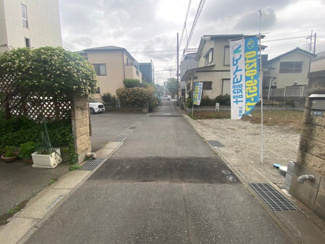【前面道路含む現地写真】