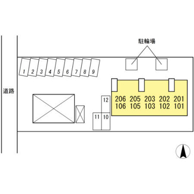 【区画図】 | セジュール平田