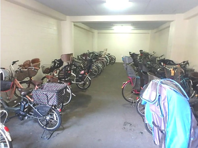 【駐車場】 | エクロール蓮根 | 屋根付きの駐輪場があります(^^)/