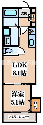【間取り】 | クリエオーレ東山町