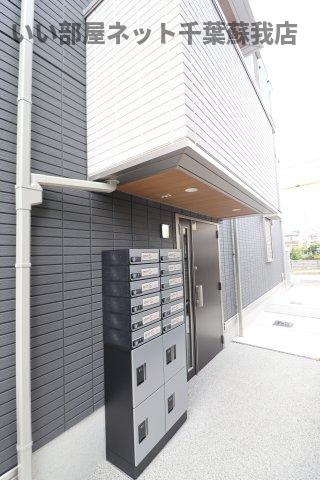 D-room末広2丁目のエントランス|ゆとりのあるエントランスです