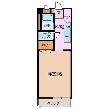 【間取り】 | エスポワール生和