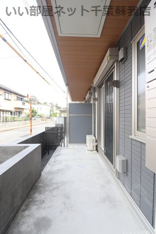 D-room末広2丁目のロビー|お洗濯にも便利なバルコニー付き