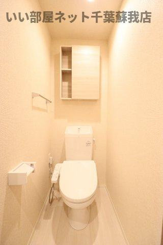 D-room末広2丁目のトイレ|トイレもきれいです