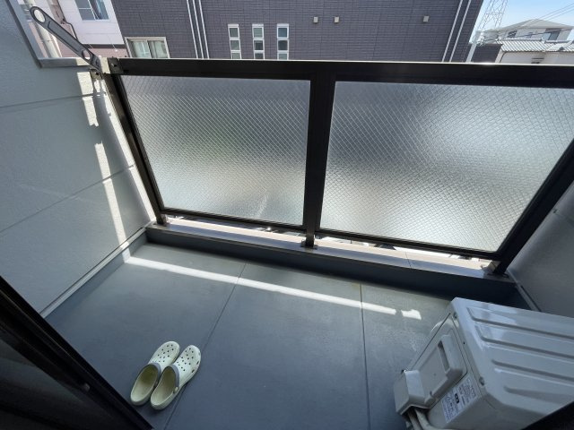 ハイツトトロのバルコニー