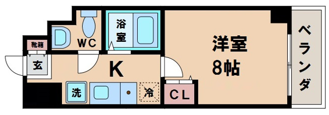 【間取り】 | エイチ・ツー・オー東住吉Ⅱ番館