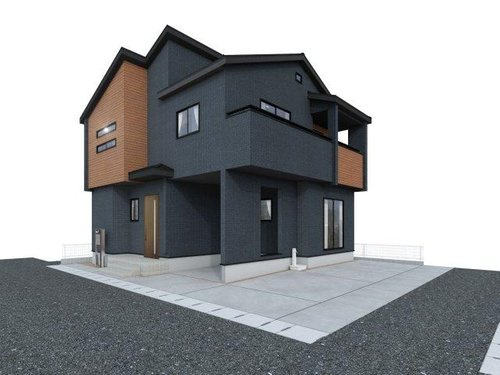 ブルーミングガーデン　岡山市南区並木町2丁目(第4)【仲介手数料無料】の外観パース