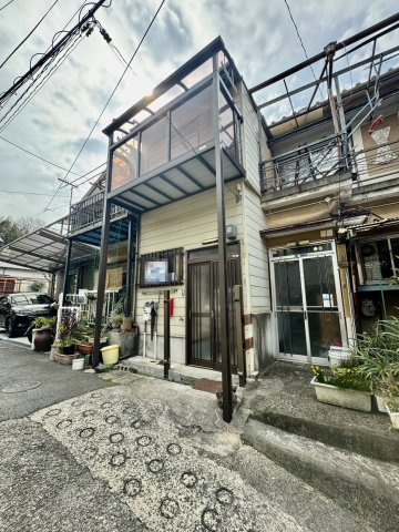 北条7丁目　中古テラスの前面道路含む現地写真