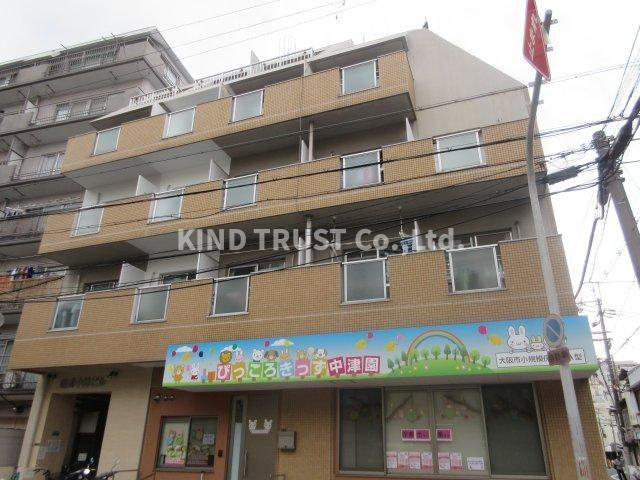 明成中津ビルの外観|外はこのようになっています