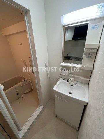 明成中津ビルの洗面所|使いやすい洗面所です