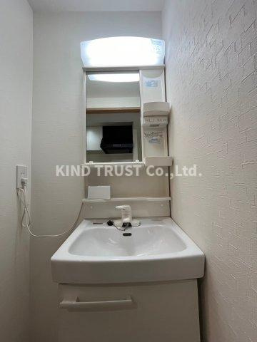 明成中津ビルの洗面所|使いやすい洗面所です