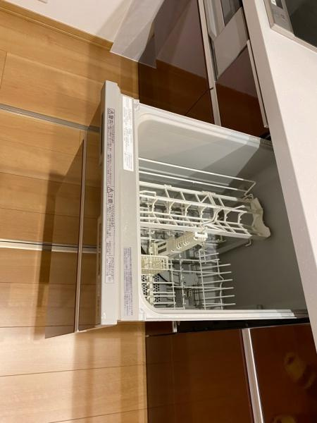 伊勢崎市連取町中古一戸建てのキッチン|食器洗い乾燥機付きです。