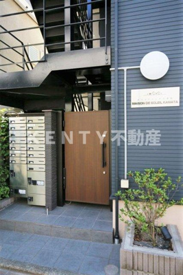 【エントランス】 | メゾン・ド・ソレイユ蒲田 | 落ち着いたエントランスです