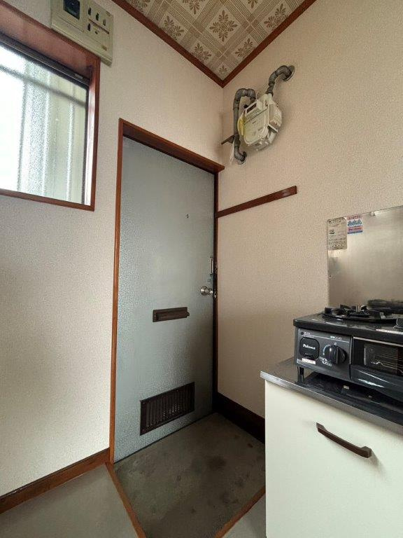 セントラルコーポの玄関
