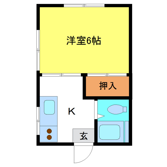 【間取り】 | セントラルコーポ