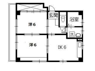 【間取り】 | 青木ビルⅡ