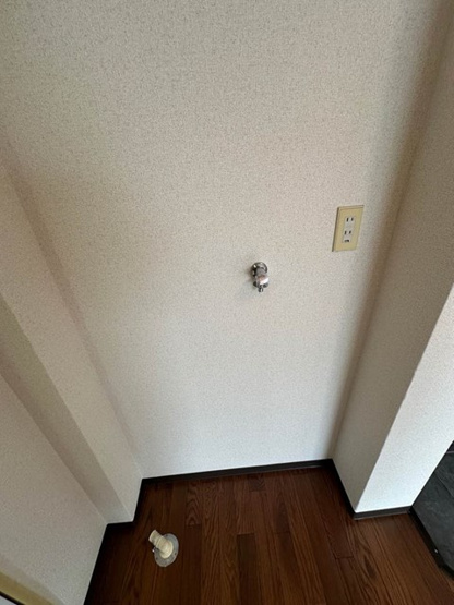 【設備】 | メゾンベニス | キッチン横にある室内洗濯機置き場です♪室内に置けるので洗濯機が傷みにくい☆