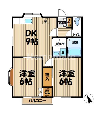 【間取り】 | ハッピーハイツ