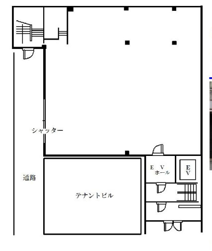 大阪市浪速区難波中３丁目の店舗事務所