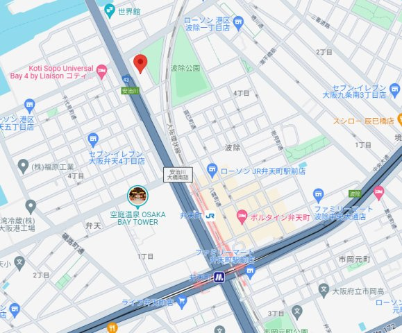 【地図】 | スプランディッド弁天町