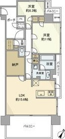 ライオンズ南大高ディアグランデの間取り