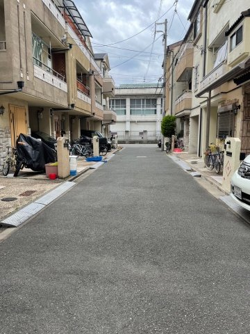 城東区放出西３丁目中古戸建の前面道路含む現地写真