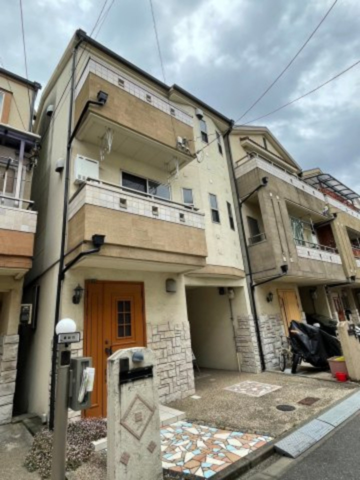 城東区放出西３丁目中古戸建の前面道路含む現地写真
