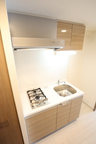 大阪市都島区中野町１丁目の賃貸マンションのキッチン