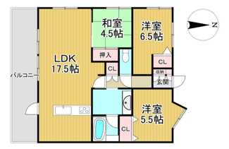 【間取り】 | エム・ブランド岩国
