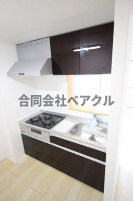 【キッチン】 | プログレスⅤ番館 | お料理しやすいキッチンです