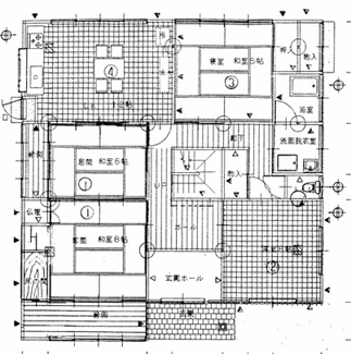 【間取り】 | 鳥取市若葉台北4丁目中古戸建て