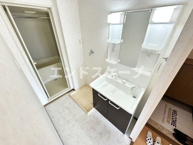 ヴィラ グランデ　Ｂの洗面所|高崎、前橋、伊勢崎エリアのお部屋探しはエンドスケープまで！お客様の理想お聞かせ下さい♪