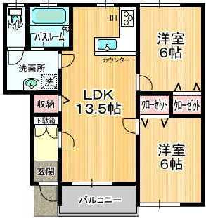 【間取り】 | チェリーコート
