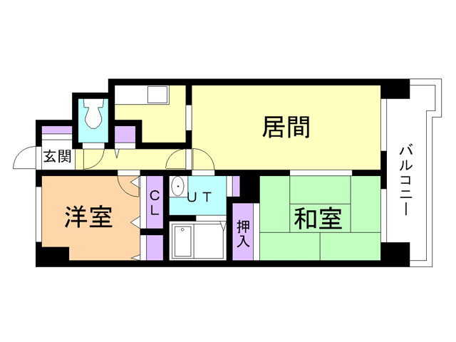 ティアラ高砂ハイツの間取り