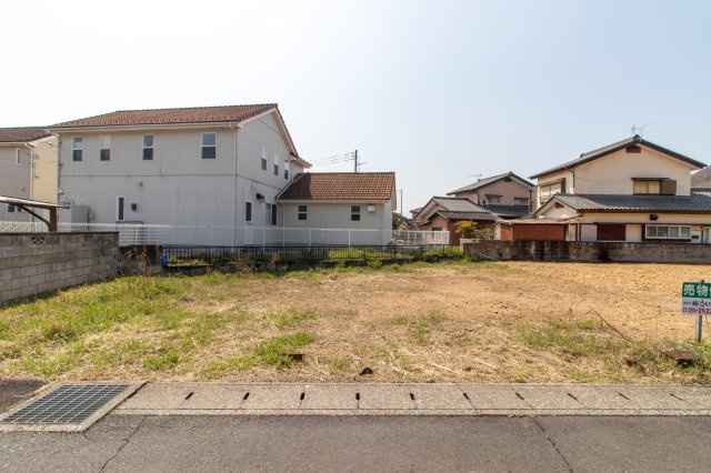 足利市五十部町の売地の外観