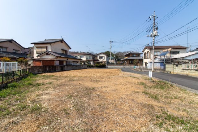 足利市五十部町の売地の外観