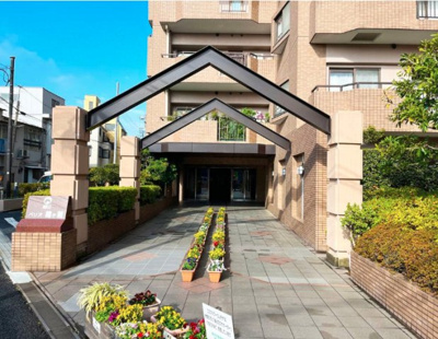 【外観】 | 朝日パリオ鐘ケ淵　5階　角　部屋　リ　フォーム済　