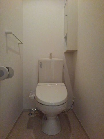 ボヌール伊奈　髙蔵館のトイレ|コンパクトで使いやすいトイレです