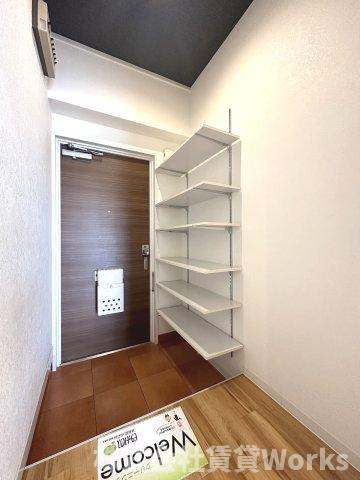 コーポ二丈の玄関|落ち着いた玄関です