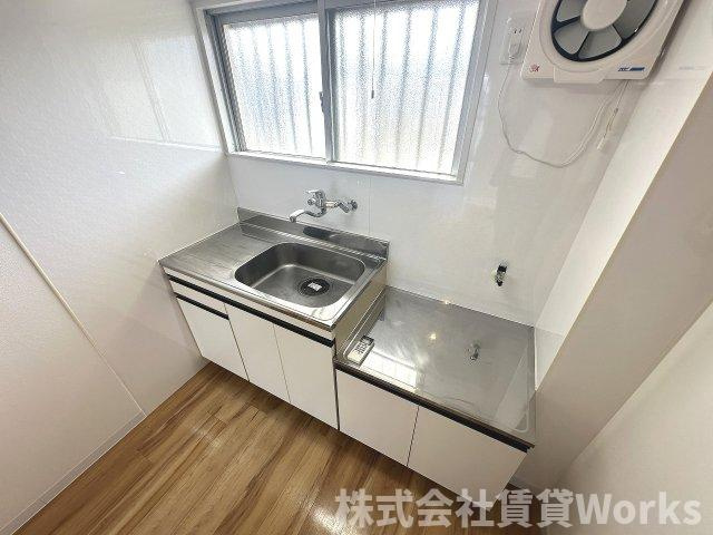 コーポ二丈のキッチン|きれいなキッチンです