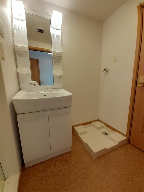 エスポワール秋川の独立洗面台