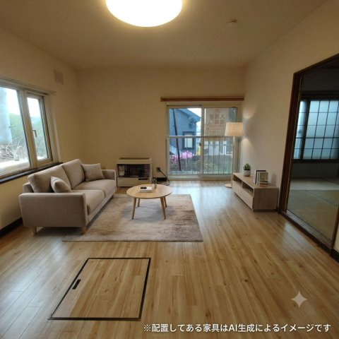 川浪荘の居間・リビング
